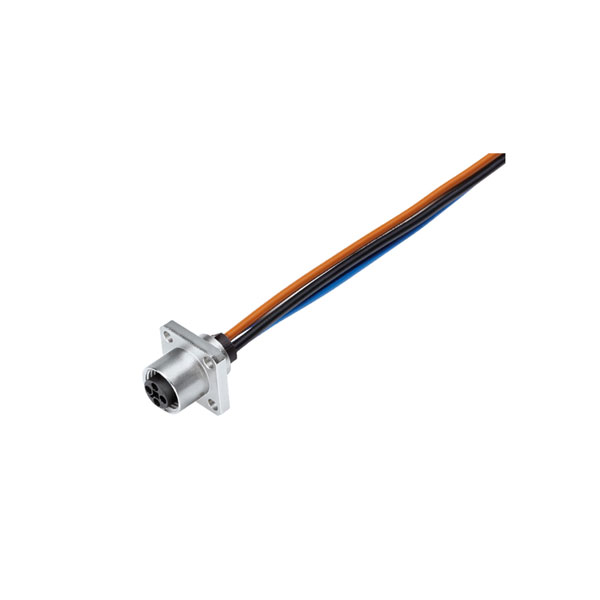 BINDER 金属外壳方形法兰插座 BINDER 金属外壳方形法兰插座